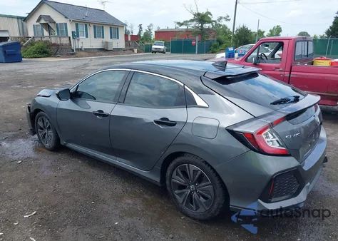 2017 Honda Civic Ex from USA, damaged, VIN SHHFK7H56HU428552